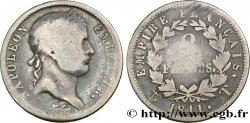 2 francs Napoléon Ier tête laurée, Empire français 1811 Nantes F.255/35