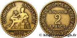 2 francs Chambres de Commerce 1926  F.267/8