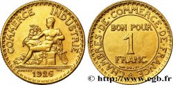 1 franc Chambres de Commerce 1926 Paris F.218/8
