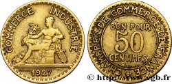 50 centimes Chambres de Commerce 1927 Paris F.191/9 TTB48 