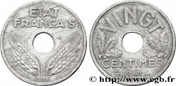 VINGT centimes État français 1941  F.152/2