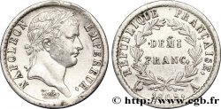 Demi-franc Napoléon Ier tête laurée, République française 1808 Paris F.177/2