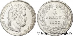 5 francs IIe type Domard 1833 Lille F.324/28 AU53 