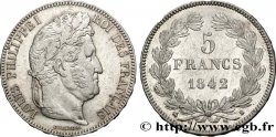 5 francs IIe type Domard 1842 Rouen F.324/96