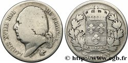 2 francs Louis XVIII 1821 Perpignan F.257/34
