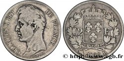 2 francs Charles X 1826 Rouen F.258/13