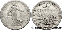 50 centimes Semeuse 1906 Paris F.190/13 TB15 