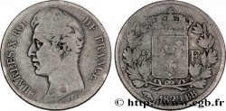 2 francs Charles X 1829 Strasbourg F.258/51