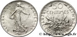 50 centimes Semeuse 1913 Paris F.190/20 VZ58 