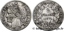 2 francs Cérès, avec légende 1871 Paris F.265/5 TTB40 