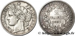 2 francs Cérès, avec légende 1887 Paris F.265/13