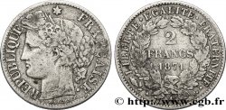 2 francs Cérès, avec légende 1871 Paris F.265/4