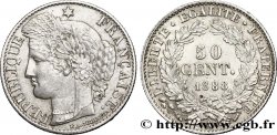 50 centimes Cérès, IIIe République 1888 Paris F.189/13 TTB50 