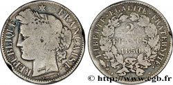 2 francs Cérès, IIe République 1850  Strasbourg F.261/5
