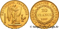 20 francs or Génie, Troisième République 1897 Paris F.533/22 AU50 