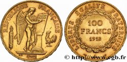 100 francs or Génie, tranche inscrite en relief Liberté Égalité Fraternité 1913 Paris F.553/7