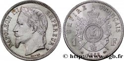 1 franc Napoléon III, tête laurée 1868 Paris F.215/10 SPL64 