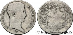 5 francs Napoléon Empereur, Calendrier grégorien 1807 Perpignan F.304/20 B10 