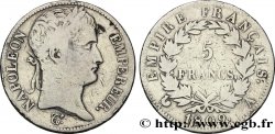 5 francs Napoléon Empereur, Empire français 1809 Paris F.307/1