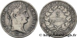 5 francs Napoléon Empereur, Empire français 1809 Toulouse F.307/9