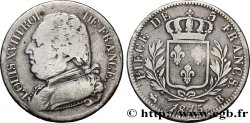 5 francs Louis XVIII, buste habillé 1815 Rouen F.308/16