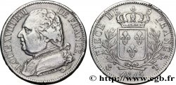 5 francs Louis XVIII, buste habillé 1815 Nantes F.308/30