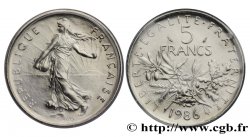 5 francs Semeuse, nickel 1986 Pessac F.341/18