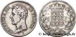 5 francs Charles X, 1er type 1825 Rouen F.310/4