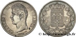 5 francs Charles X, 2e type 1829 Strasbourg F.311/29 TTB40 