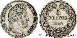 5 francs IIe type Domard 1837 Bordeaux F.324/65