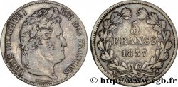 5 francs IIe type Domard 1837 Marseille F.324/66