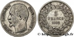5 francs Louis-Napoléon, J.J. BARRE 1852 Paris F9.328/1