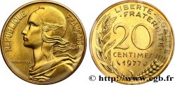 20 centimes Marianne 1977 Pessac F.156/17
