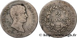 2 francs Napoléon Empereur, Calendrier révolutionnaire 1804 Bordeaux F.251/6