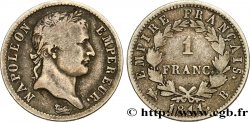 1 franc Napoléon Ier tête laurée, Empire français 1811 Rouen F.205/29
