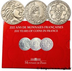 Série Brillant Universel 5 francs “Parisii, St Louis, Charlemagne” 2000 Paris F.5200 29