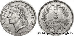 5 francs Lavrillier, aluminium 1948 Beaumont-Le-Roger F.339/15