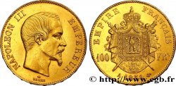 100 francs or Napoléon III, tête nue 1859 Paris F.550/7 TTB48 