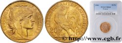 20 francs or Coq, Dieu protège la France 1906 Paris F.534/11 SPL64 PCGS