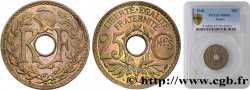 25 centimes Lindauer, maillechort 1940  F.172/4