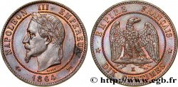 Dix centimes Napoléon III, tête laurée 1864 Bordeaux F.134/15
