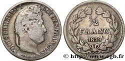 1/2 franc Louis-Philippe 1839 Bordeaux F.182/81