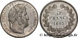 5 francs IIe type Domard 1843 Paris F.324/100