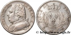5 francs Louis XVIII, buste habillé 1815 Toulouse F.308/26