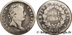 Demi-franc Napoléon Ier tête laurée, Empire français 1811 Limoges F.178/26