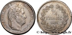1/2 franc Louis-Philippe 1832 Limoges F.182/20 AU50 