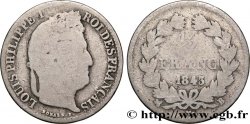 1/2 franc Louis-Philippe 1843 Rouen F.182/100 B6 