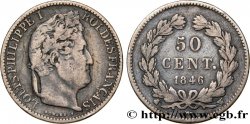 50 centimes Louis-Philippe 1846 Lille F.183/12