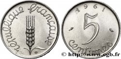 5 centimes Épi 1961  F.124/3