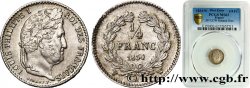 1/4 franc Louis-Philippe, coins tournés à 5h 1834 Lille F.166/48